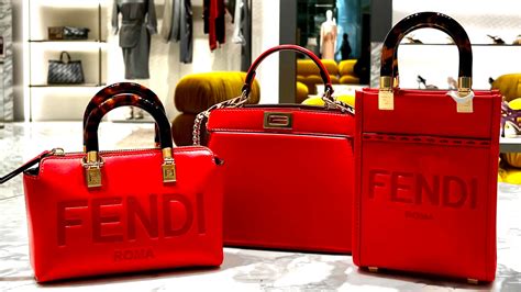 fendi red purse|fendi purses prices.